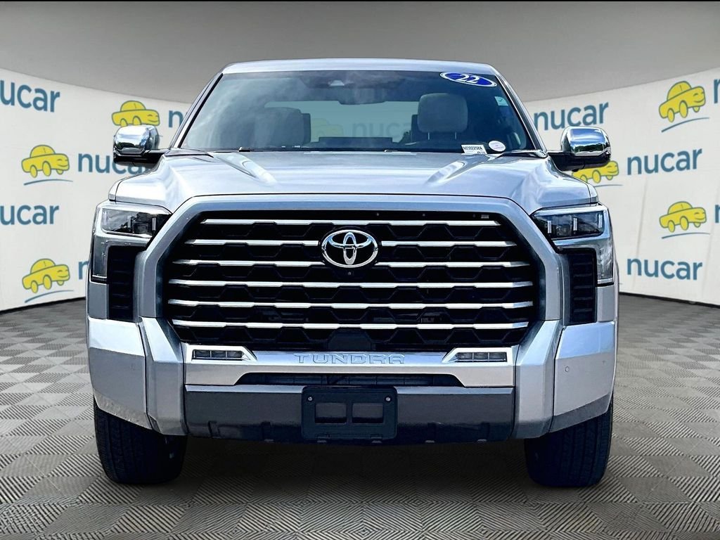 Certified Used 2022 Silver Toyota Capstone image 2