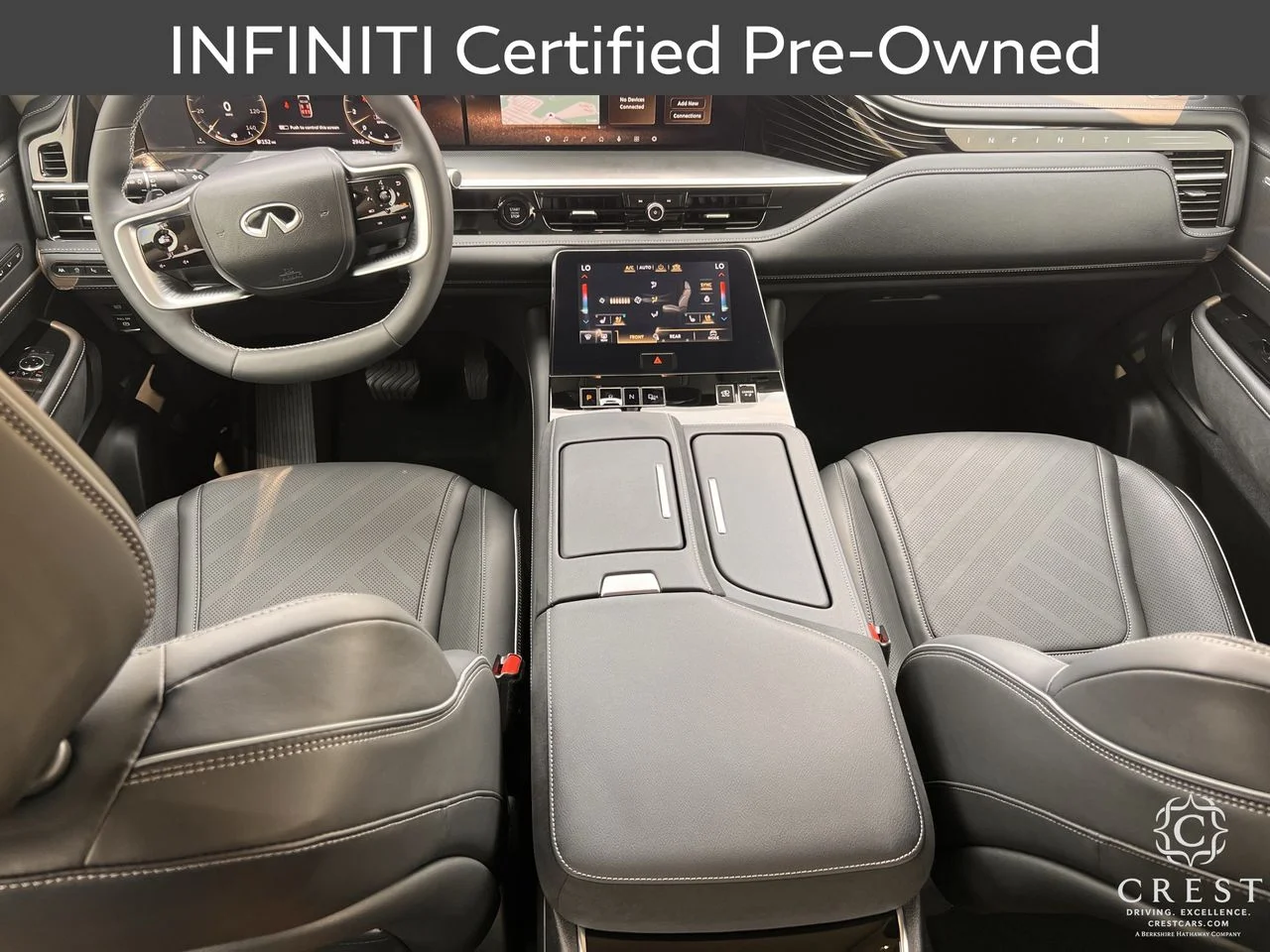 Certified Used 2026 Black Obsidian INFINITI LUXE image 12