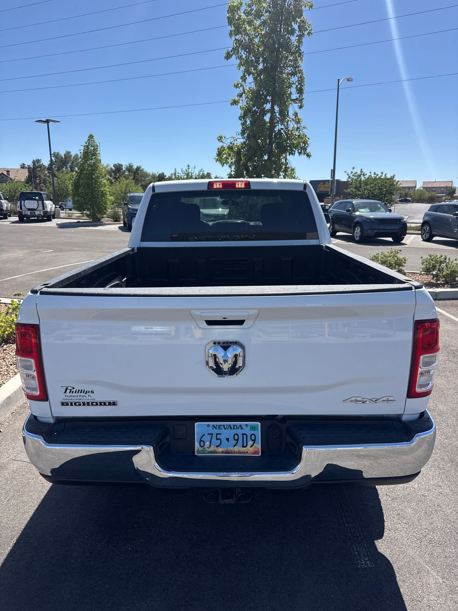 Used 2022 Bright White Clearcoat Ram Big Horn image 4
