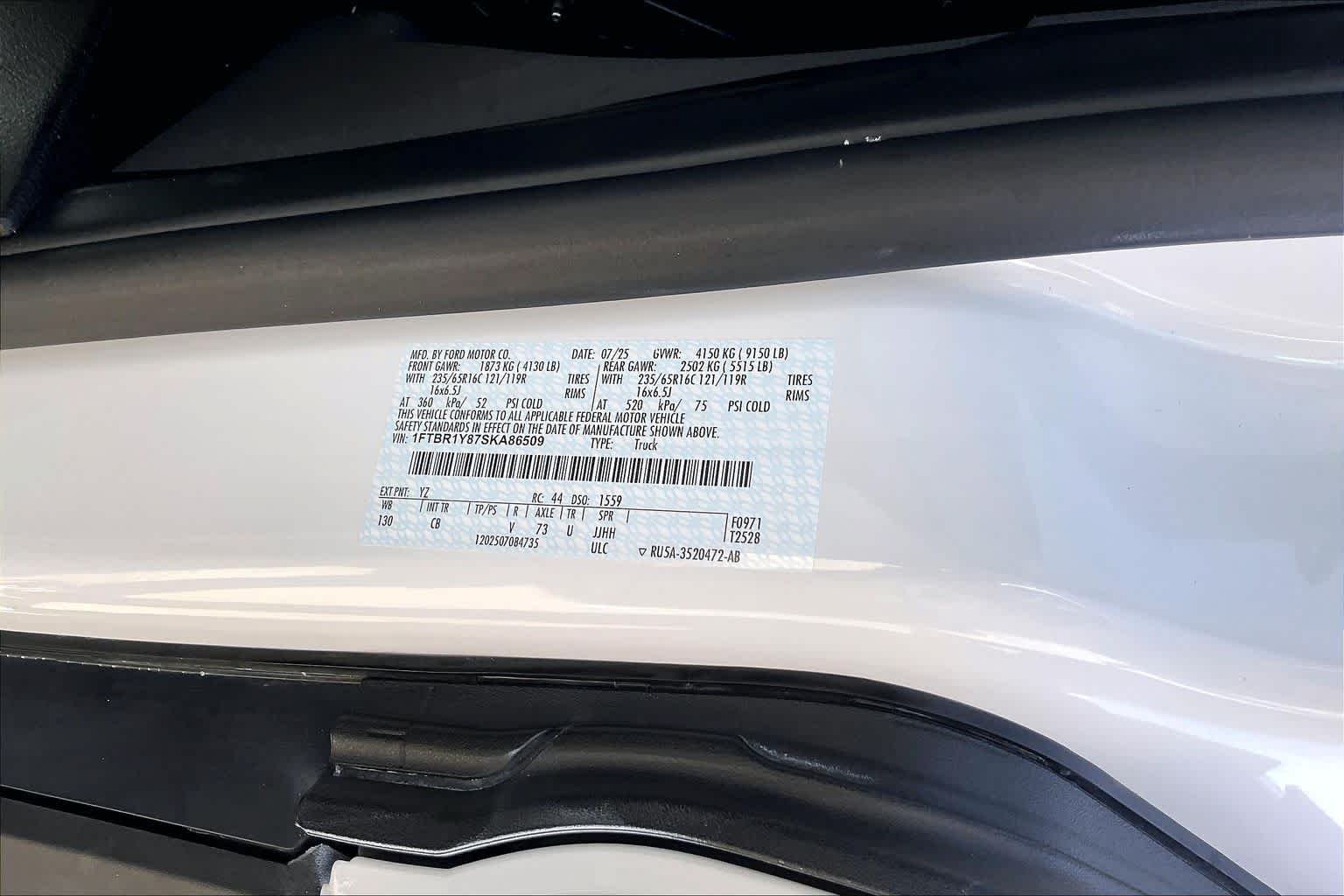 Used 2025 Oxford White Ford  image 33