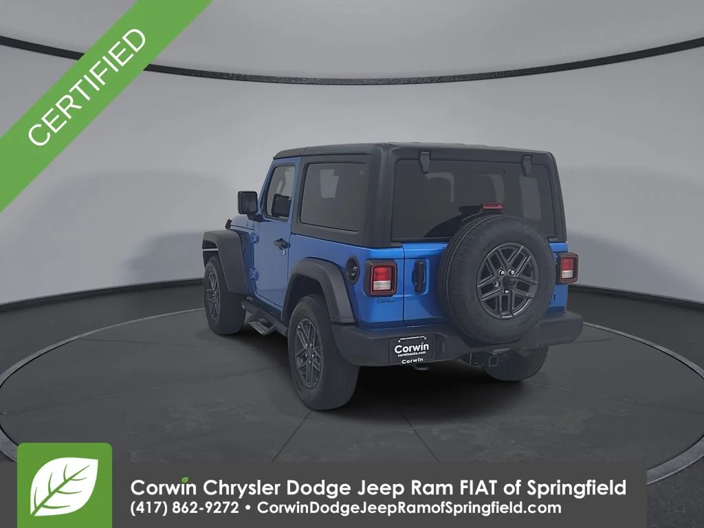 Certified Used 2024 Blue Jeep Sport S image 17