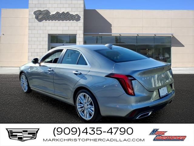 Used 2023 Argent Silver Metallic Cadillac Premium Luxury image 3