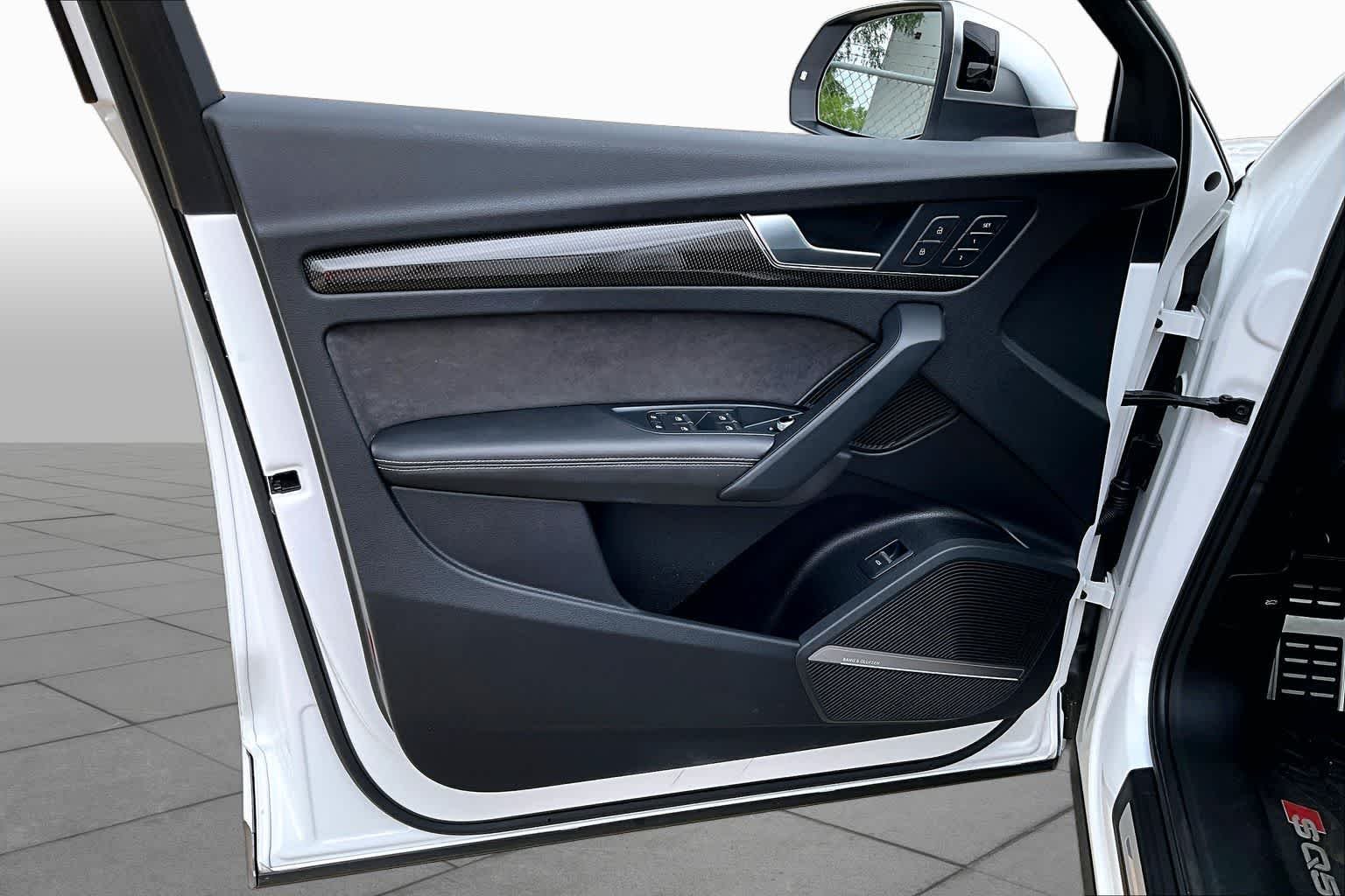 Used 2021 Glacier White Metallic Audi Premium Plus image 24