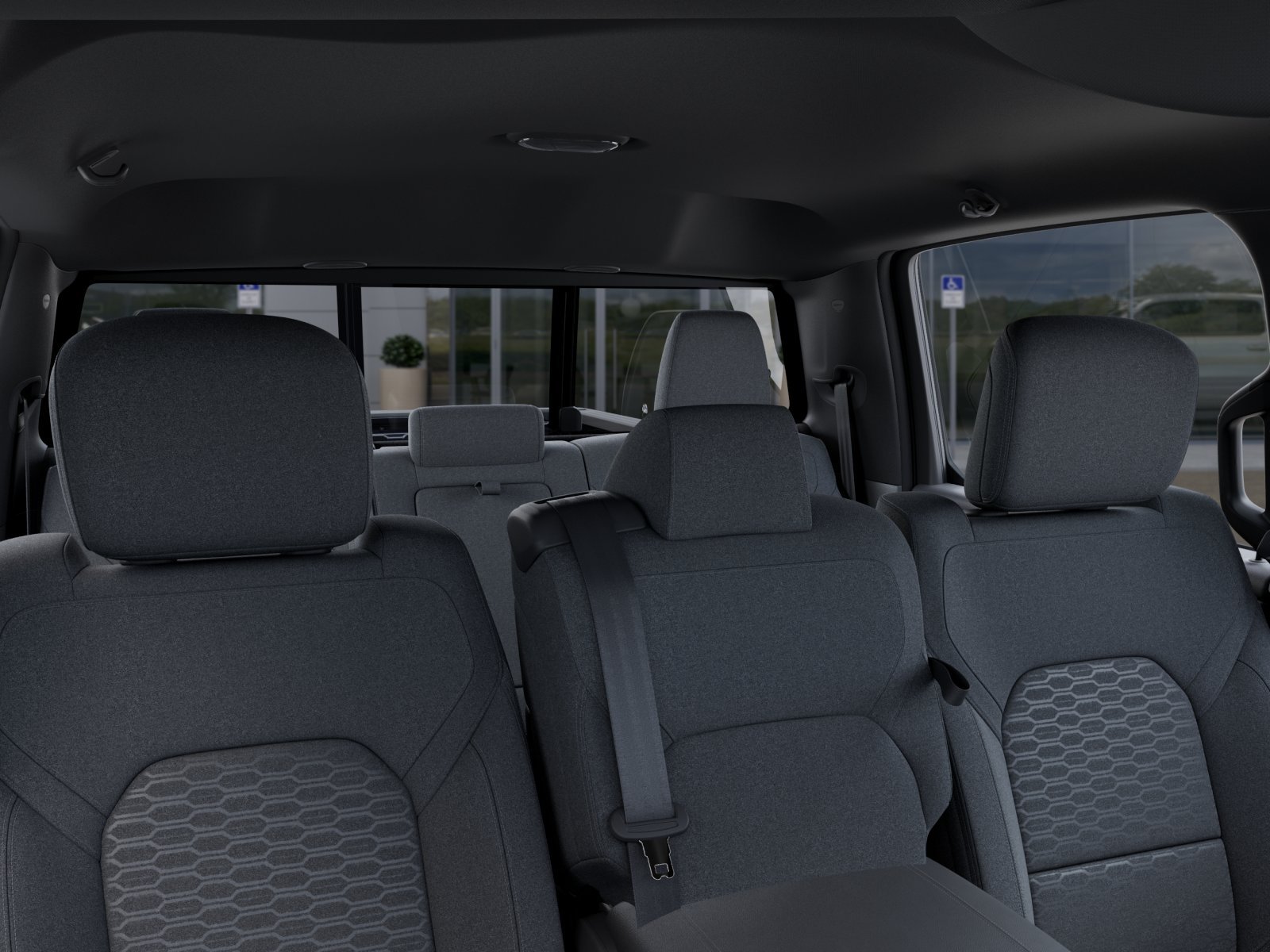 New 2026 Diamond Black Crystal Pearl-Coat Exterior Paint RAM Tradesman image 55