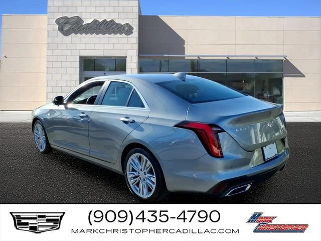 Used 2023 Argent Silver Metallic Cadillac Premium Luxury image 3