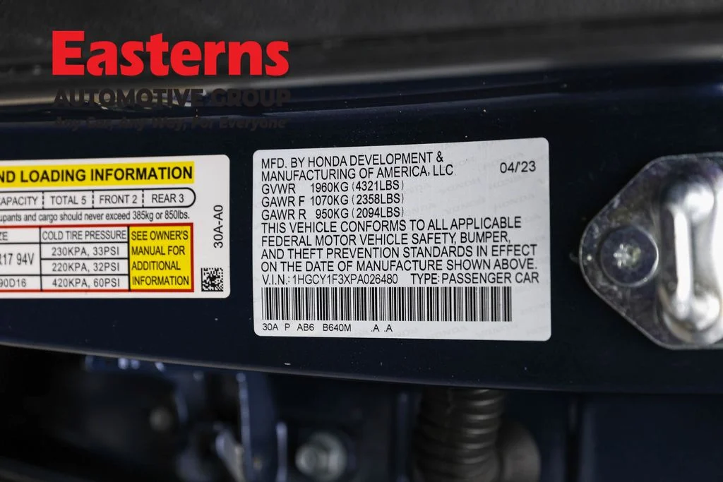 Used 2023 Blue Honda EX image 34