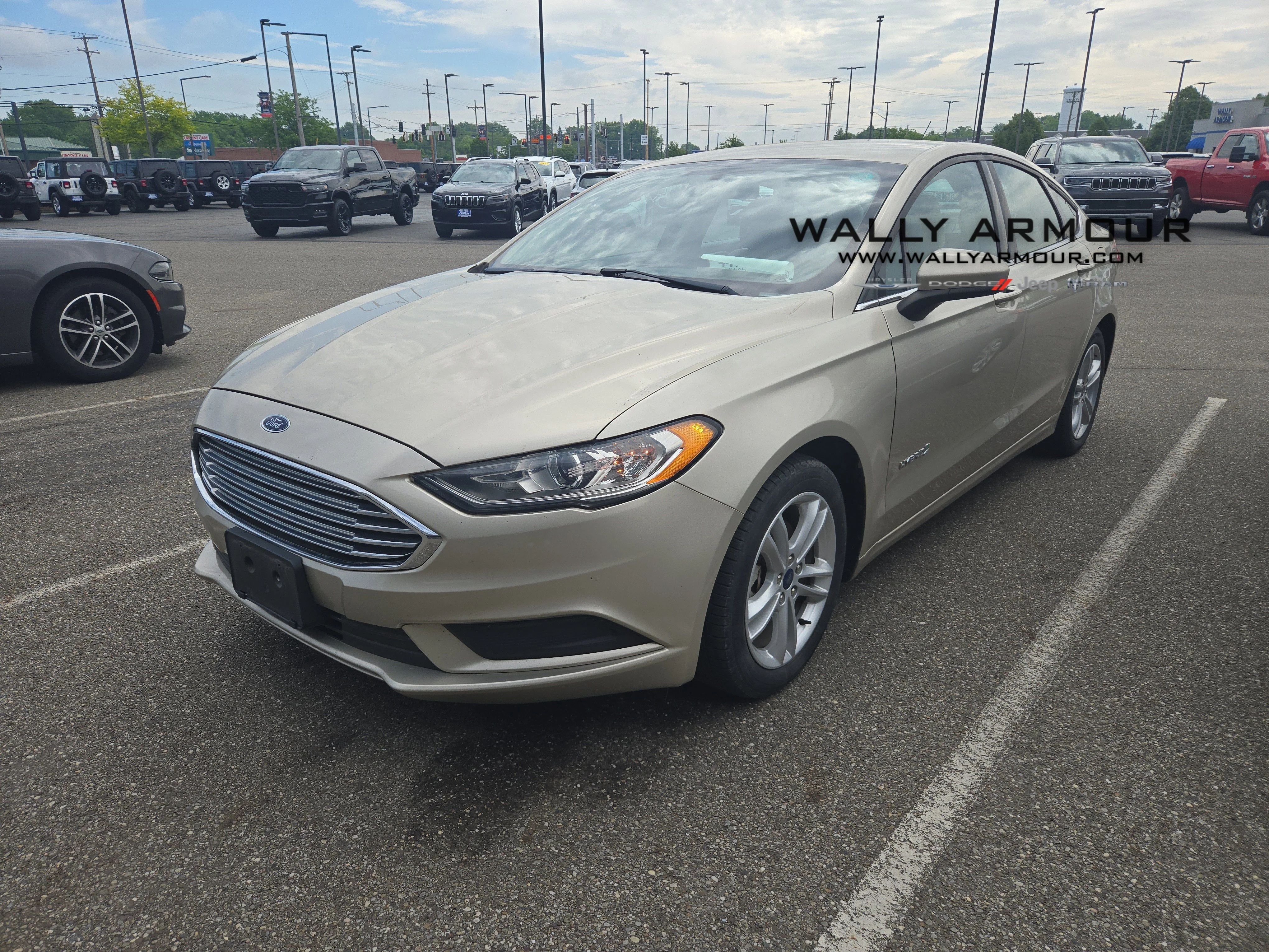 2018 Ford Fusion S's photo