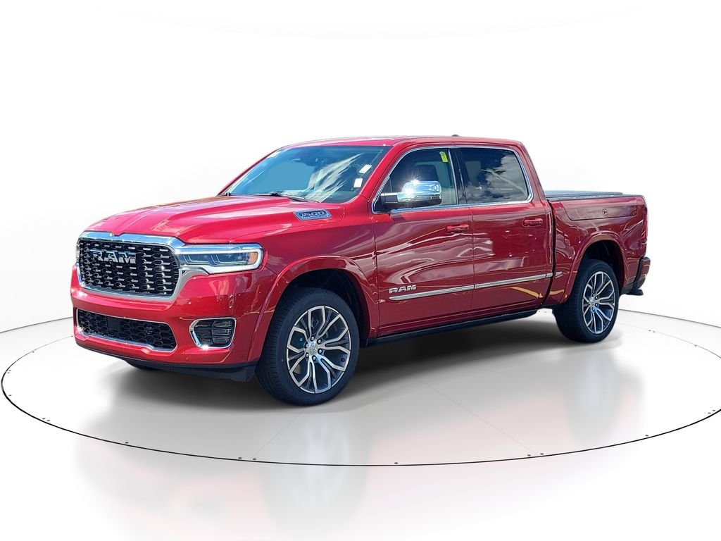 New 2026 Molten Red Pearl-Coat Exterior Paint RAM Tungsten image 2
