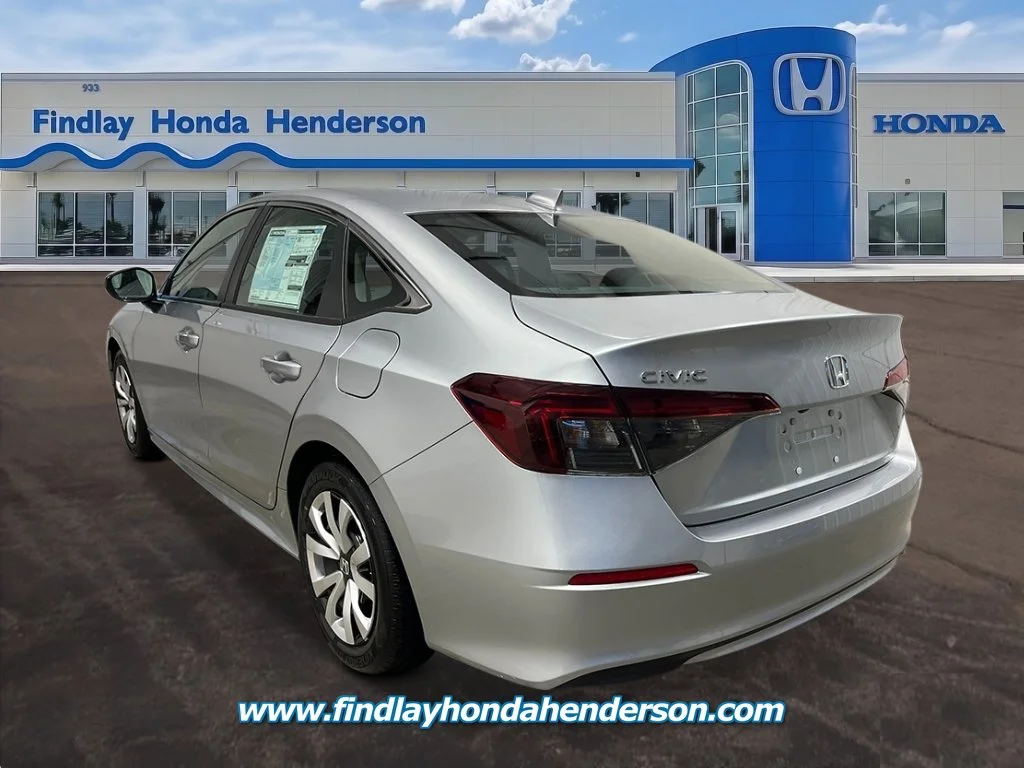 New 2026 Solar Silver Metallic Honda LX image 3
