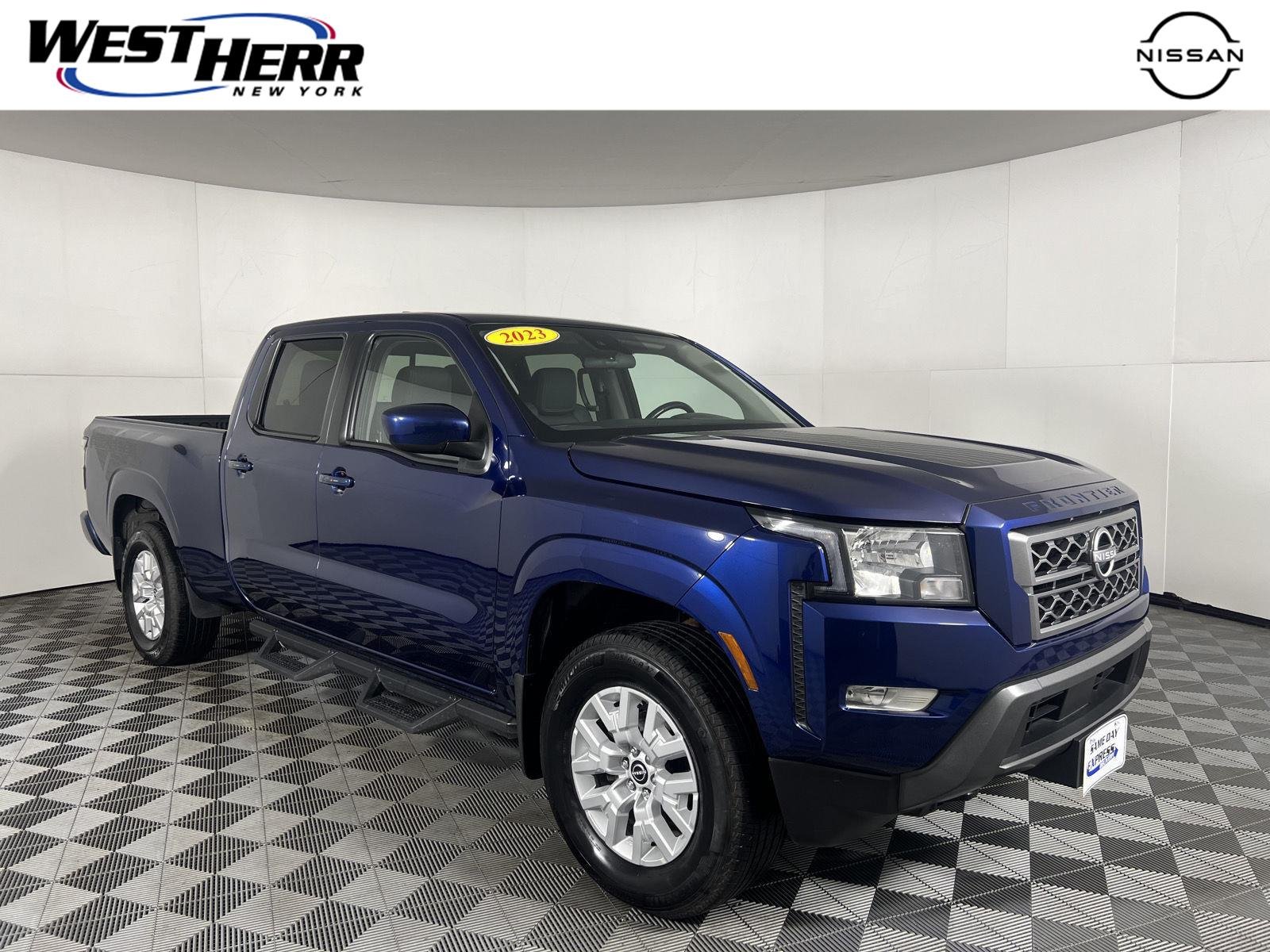 Used 2023 Deep Blue Pearl Nissan SV image 1