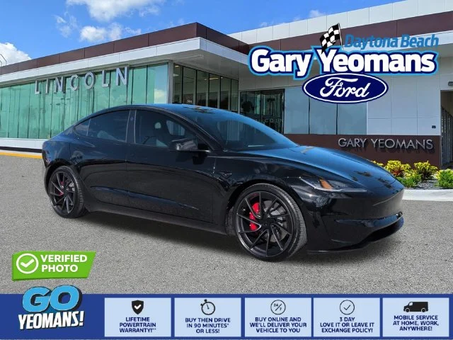 Pre-Owned 2026 Tesla Model 3 Performance 4D Sedan in Daytona Beach # ...