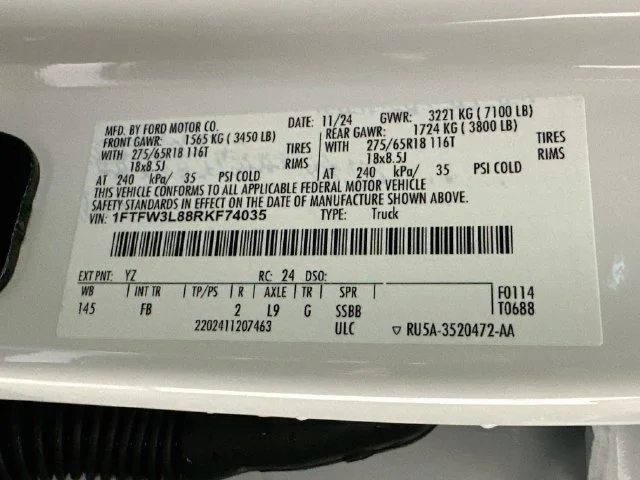 Certified Used 2024 White Ford XLT image 28