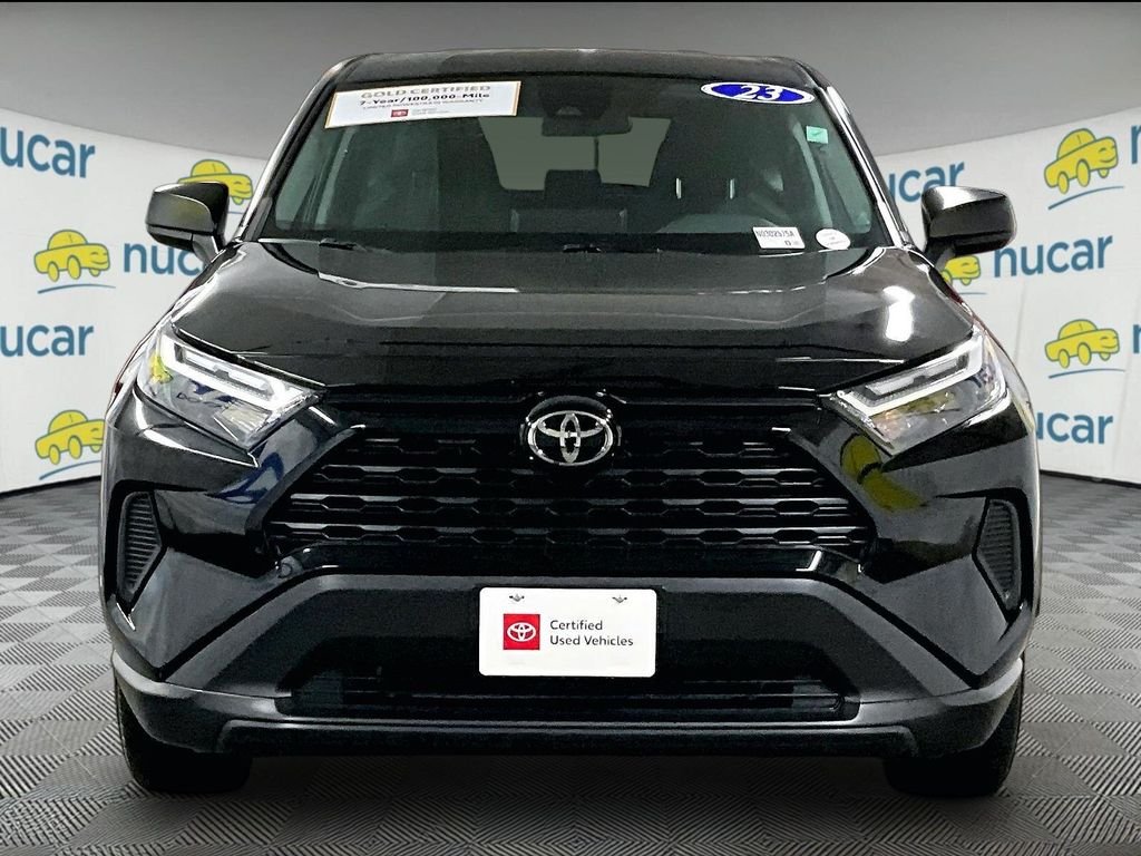 Certified Used 2023 Black Toyota LE image 2