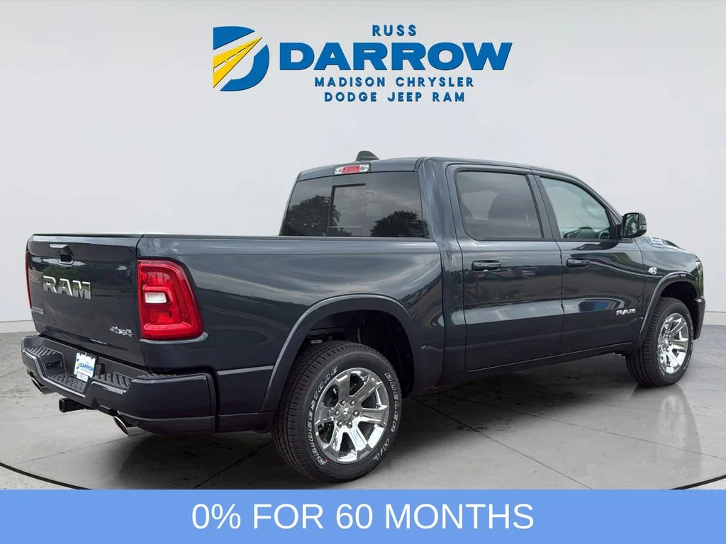 New 2026 Forged Blue Metallic Exterior Paint RAM Big Horn/Lone Star image 5