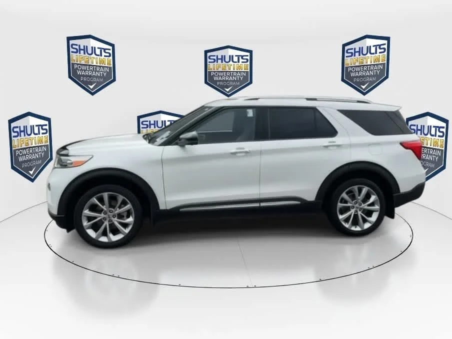 Used 2023 Star White Metallic Tri-Coat Ford Platinum image 5