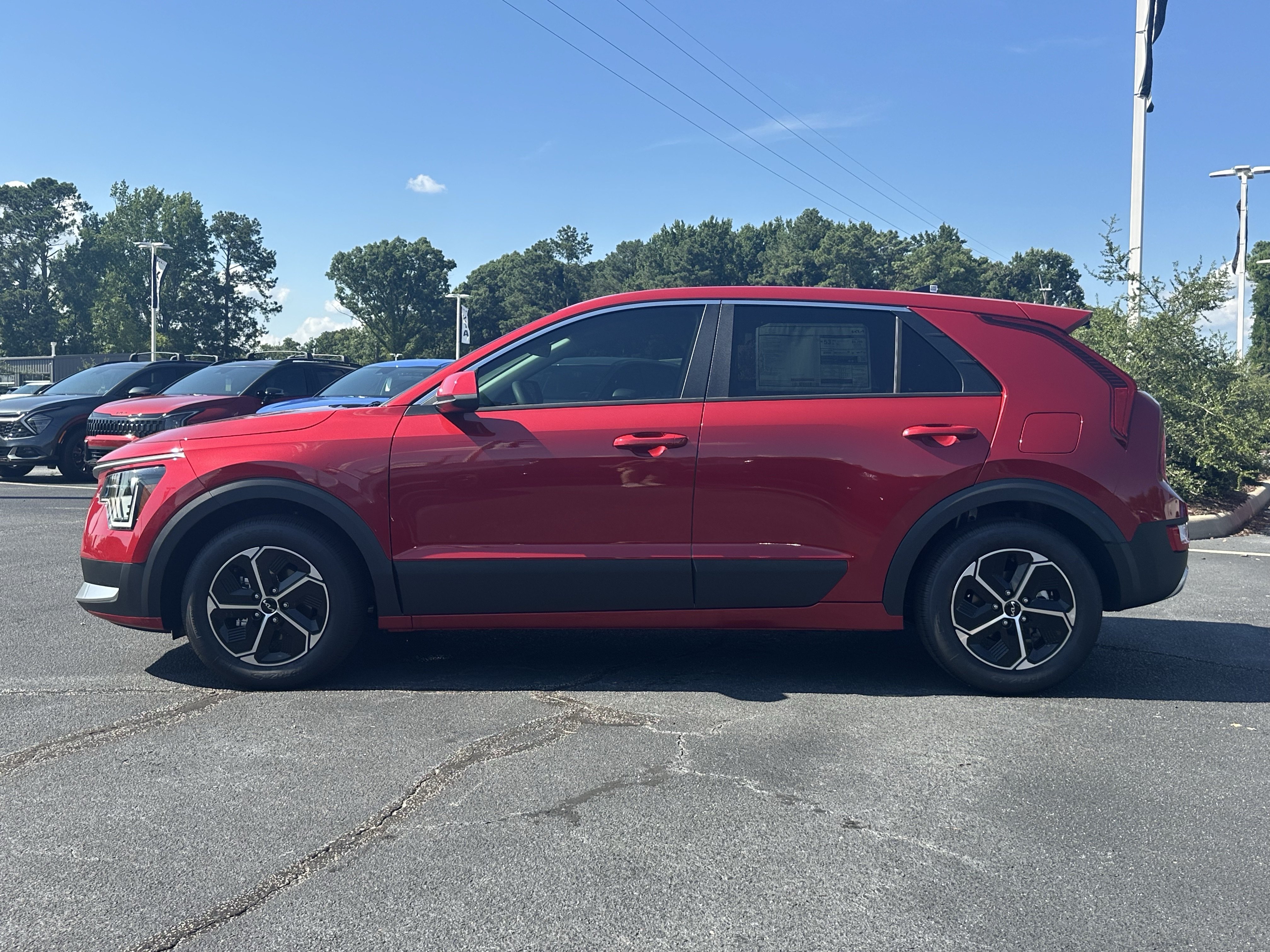 New 2026 Runway Red Kia LX image 5