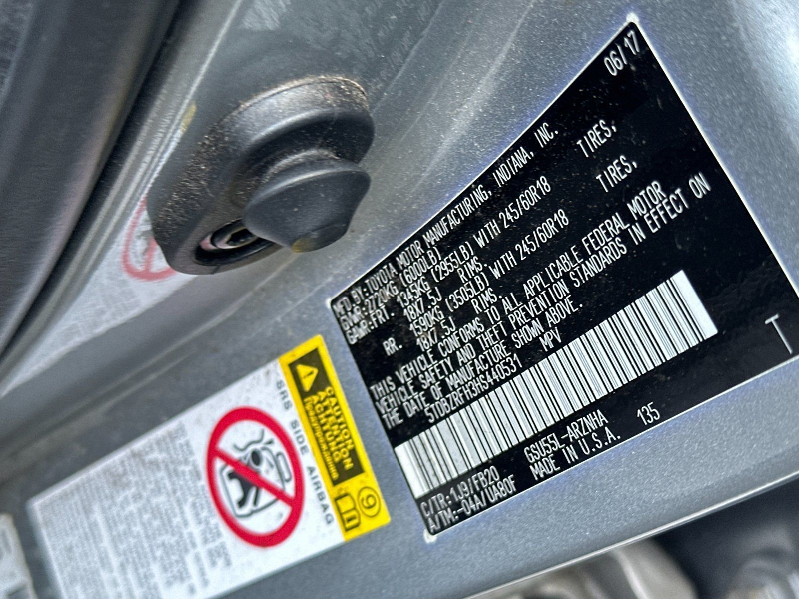 Used 2017 Celestial Silver Metallic Toyota LE image 26