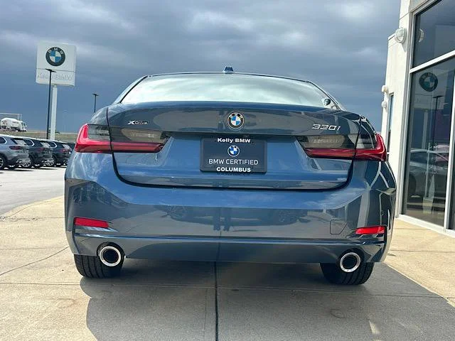 Certified Used 2025 Arctic Race Blue metallic BMW 330i xDrive image 7