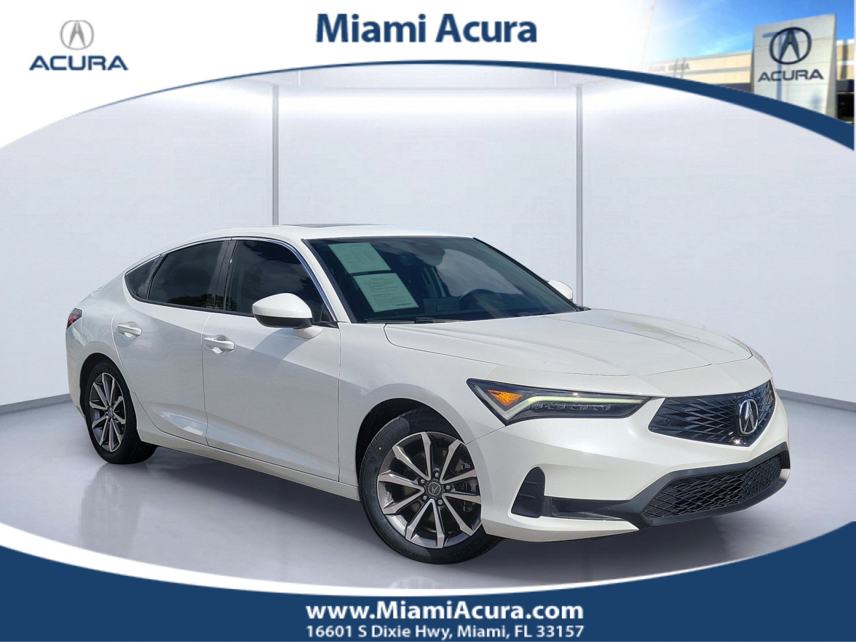 Used 2024 White Acura  image 1