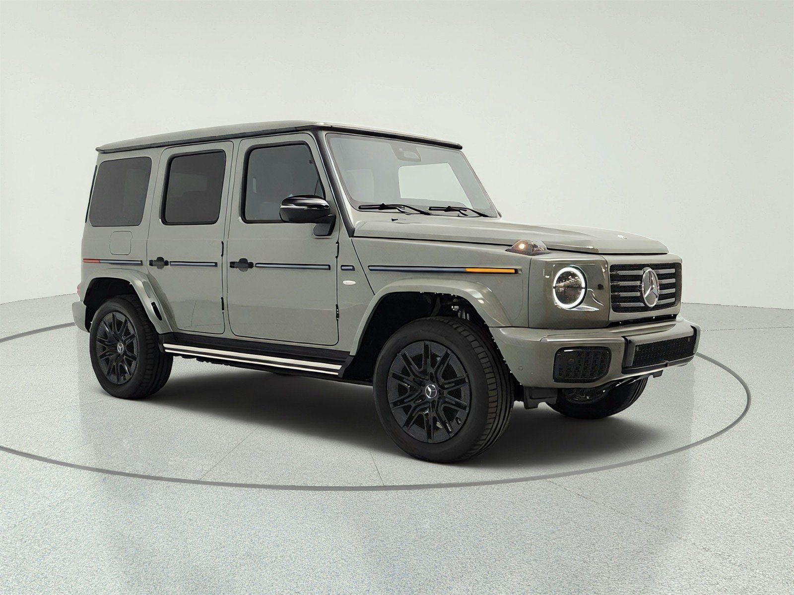 Certified Used 2025 MANUFAKTUR Arabian Grey Mercedes-Benz G 580e SUV image 3