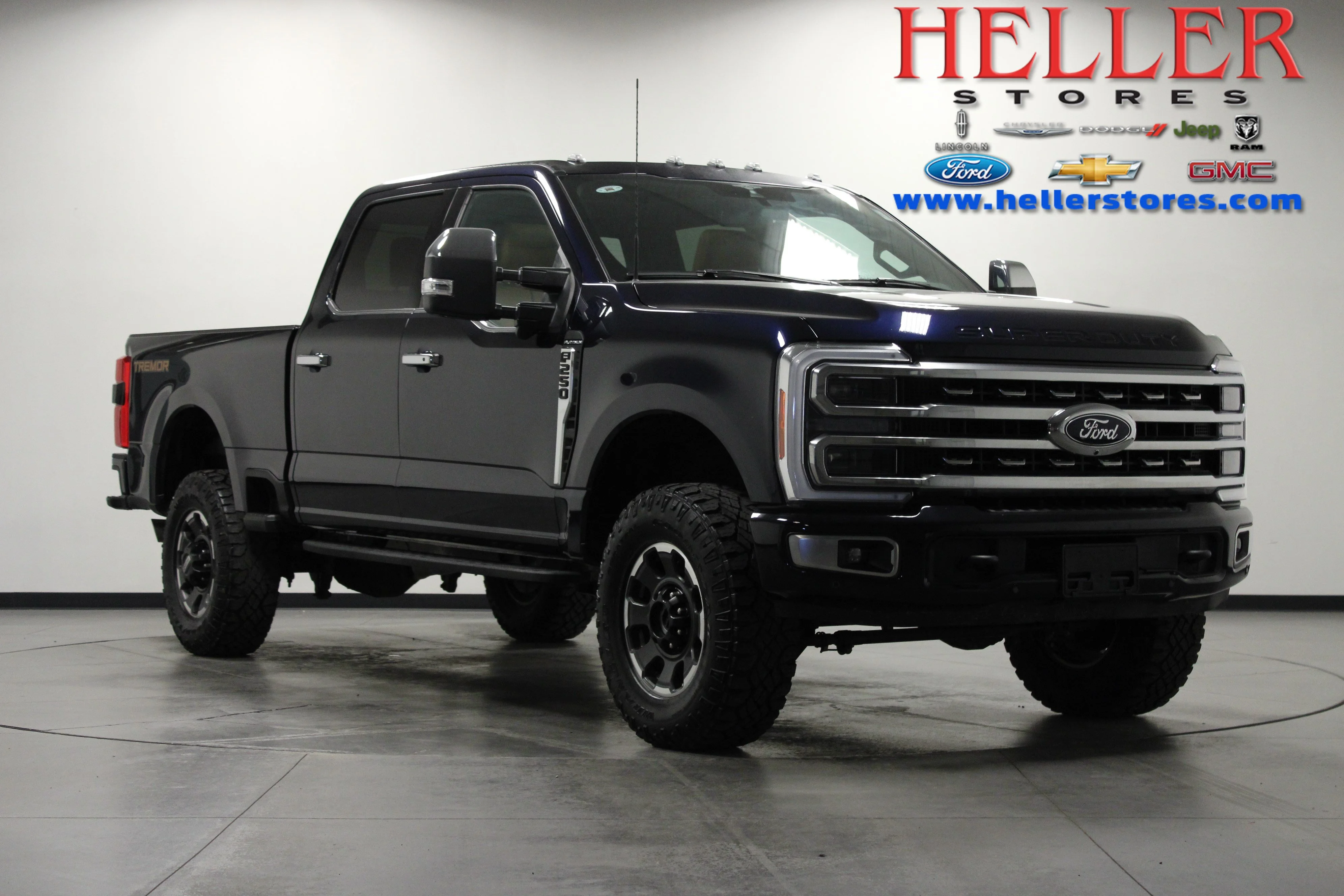 Used 2023 Antimatter Blue Metallic Ford Platinum image 1