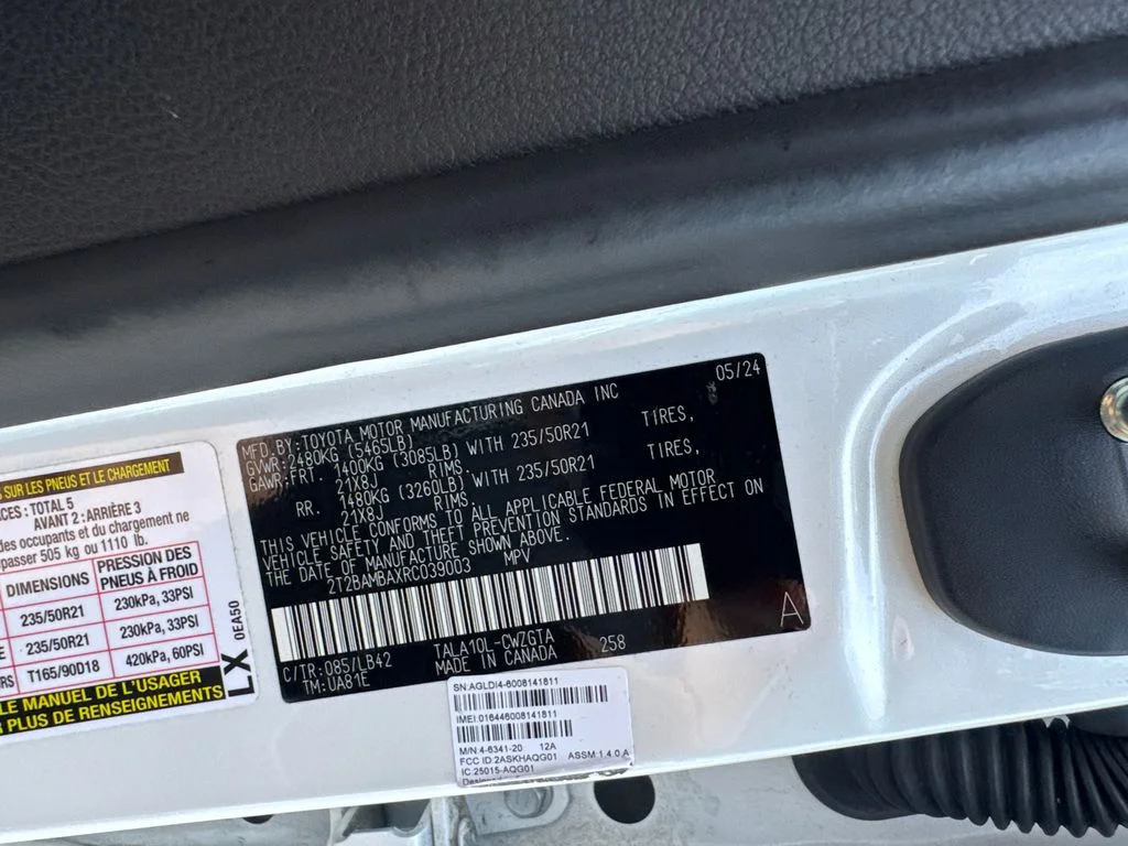 Used 2024 White Lexus 350 Premium Plus image 33