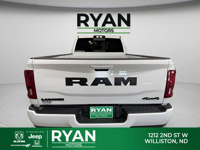 New 2026 Bright White Clear-Coat Exterior Paint RAM Laramie image 8