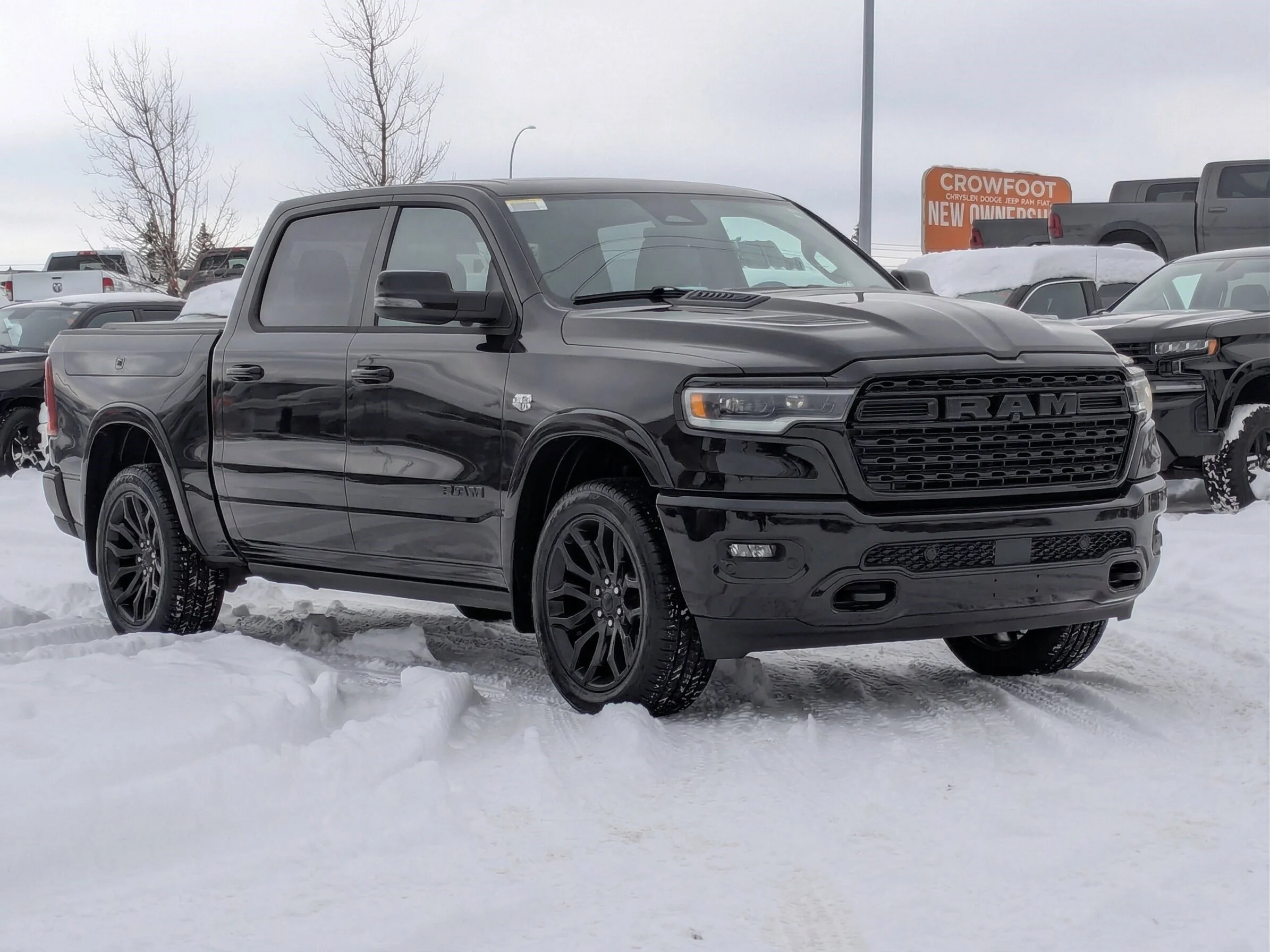 New 2026 Black RAM Limited - 5.7L HEMI V8 LEVEL 1 PKG PANO SUNROOF image 2