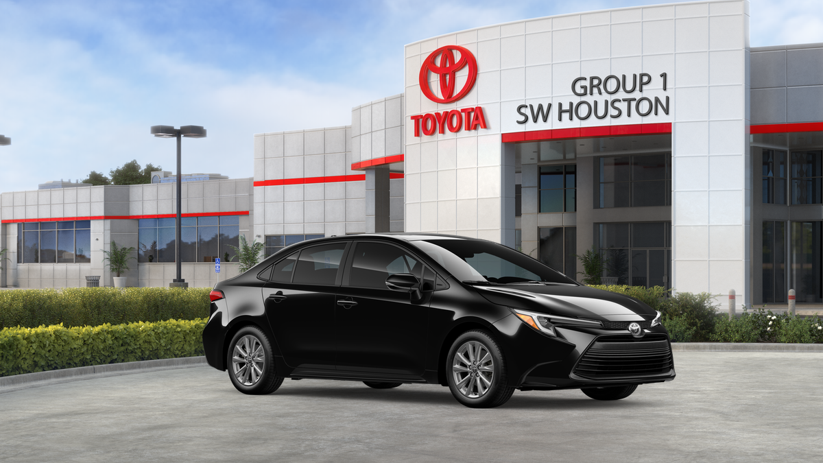 New 2026 Midnight Black Metallic Toyota Hybrid XLE image 14