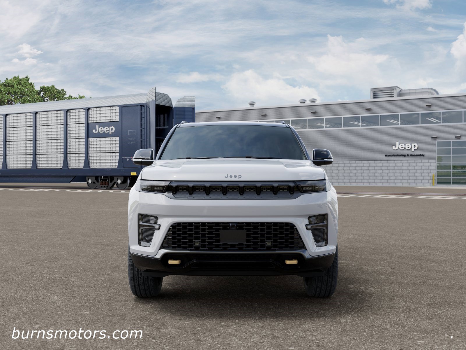 New 2026 Bright White Clear-Coat Exterior Paint Jeep 85th Anniversary image 6