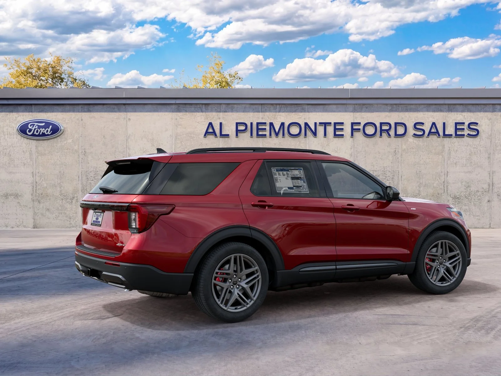 New 2027 Ruby Red Metallic Tinted Clearcoat Ford ST-Line image 6