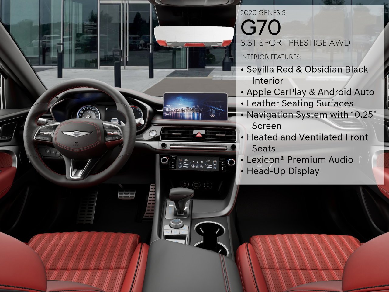 New 2026 Gray Genesis 3.3T SPORT PRESTIGE image 17