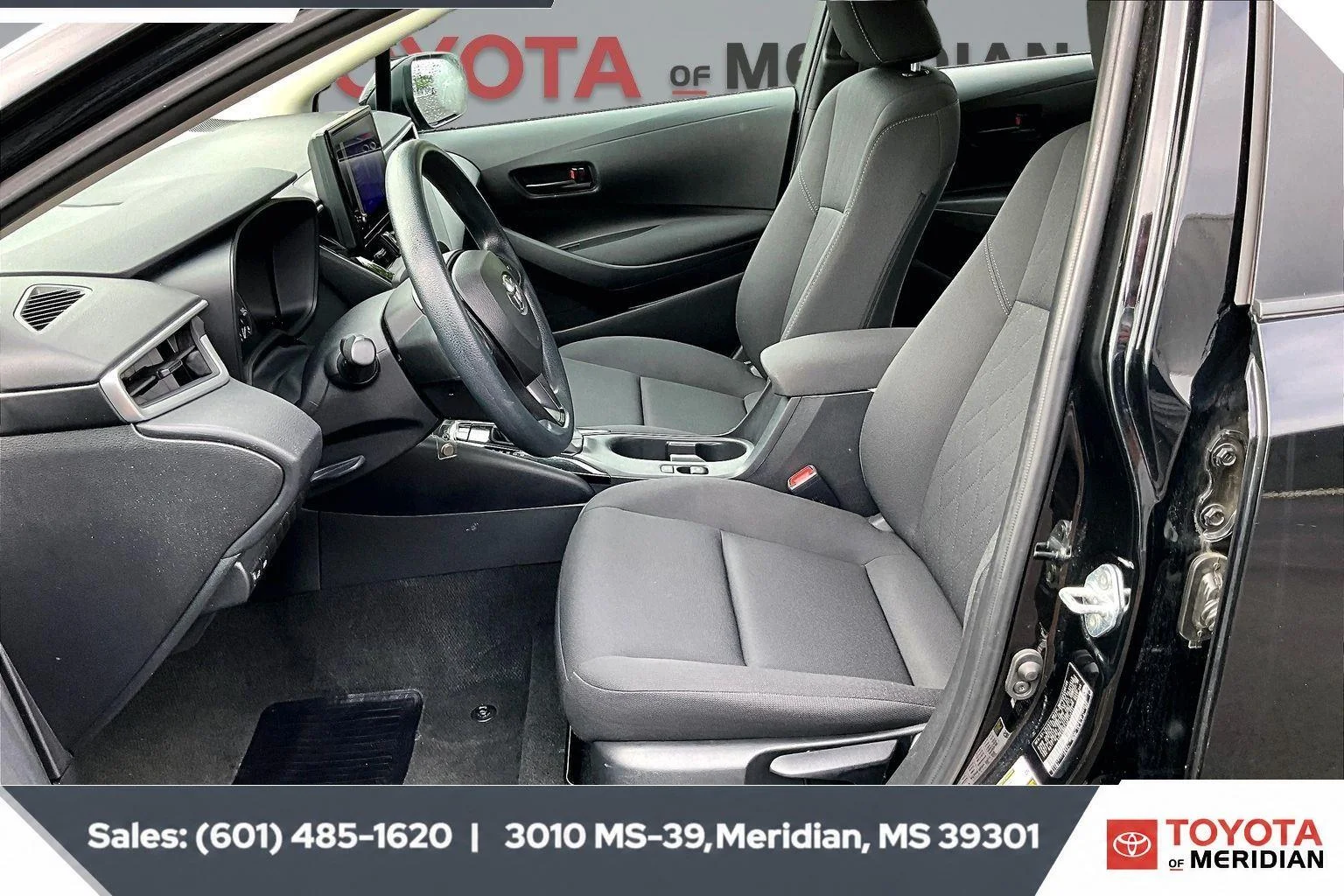 Used 2024 Midnight Black Metallic Toyota LE image 17