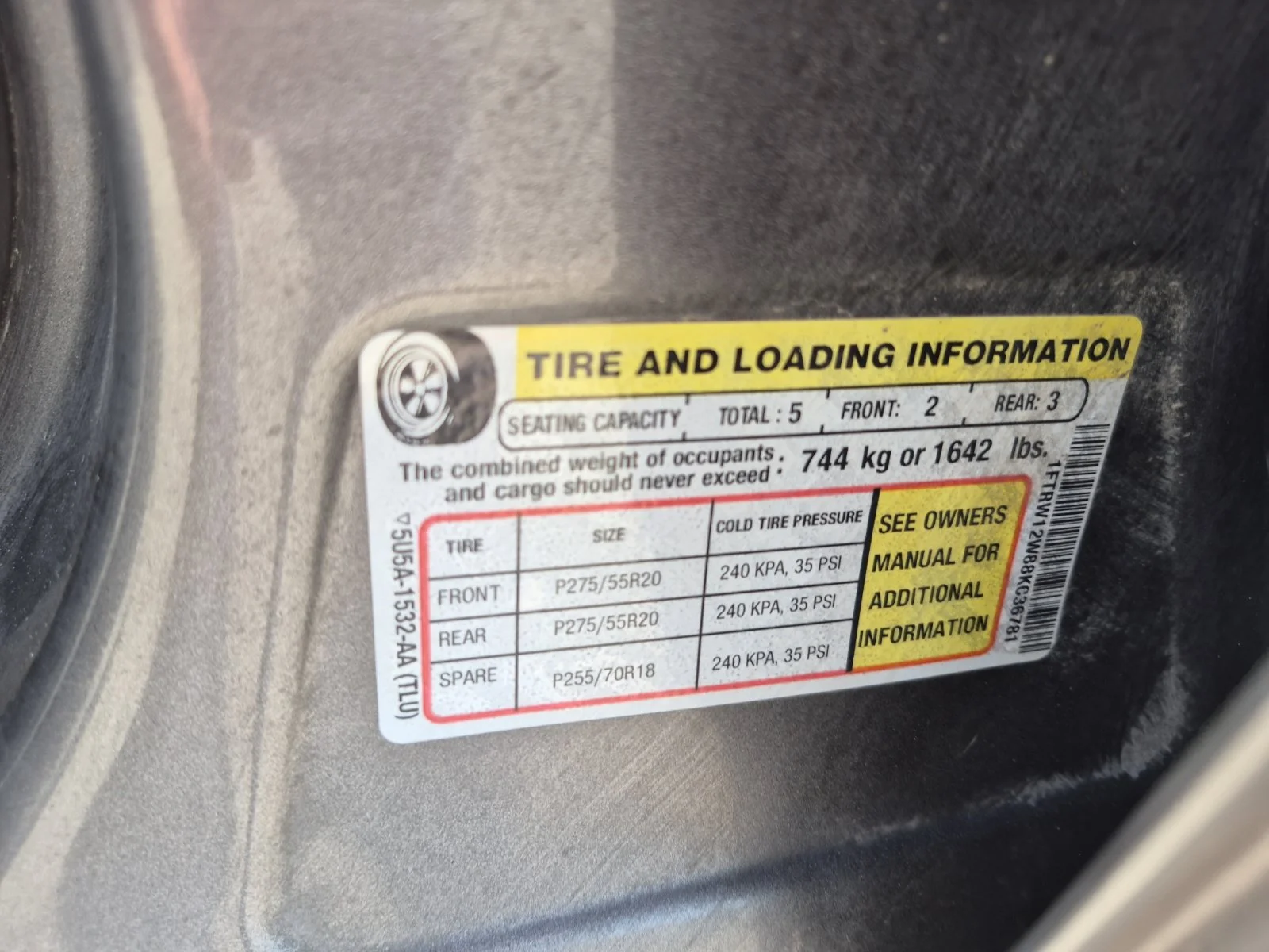 Used 2008 Dark Shadow Grey Metallic Ford FX2 image 23