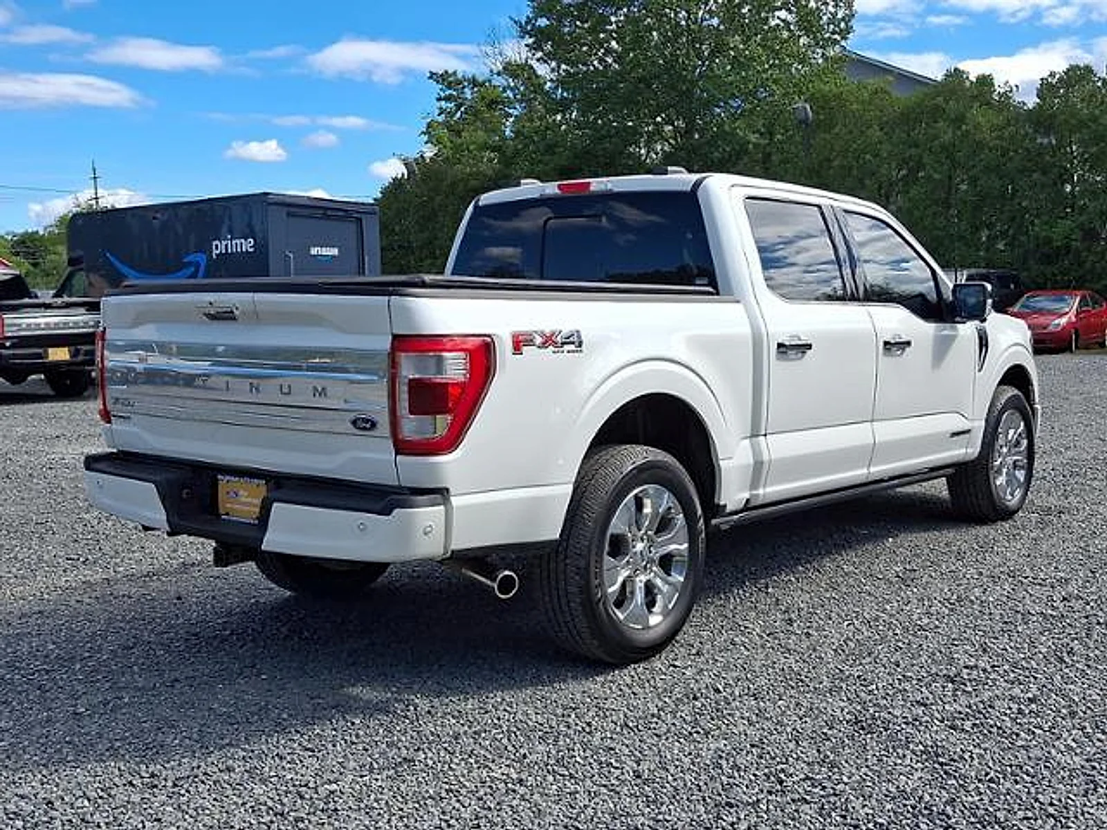 Used 2023 Star White Metallic Tri-Coat Ford Platinum image 7