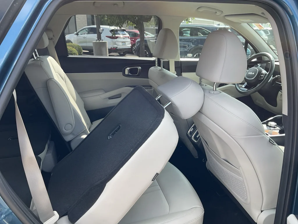 Used 2025 Mineral Blue Kia EX image 8