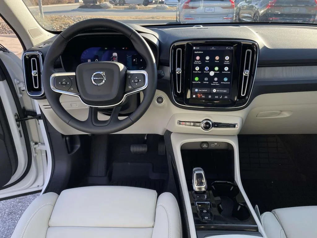 New 2026 Crystal White Volvo Plus image 4