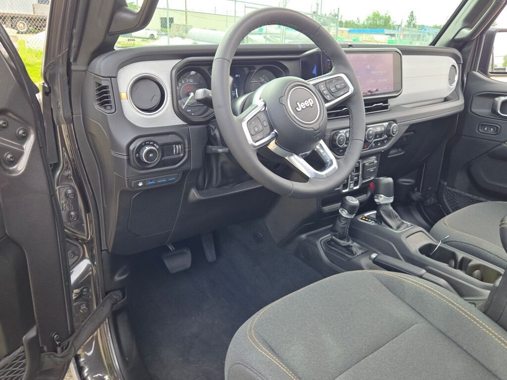 Certified Used 2025 Gray Jeep Sahara 4xe image 19
