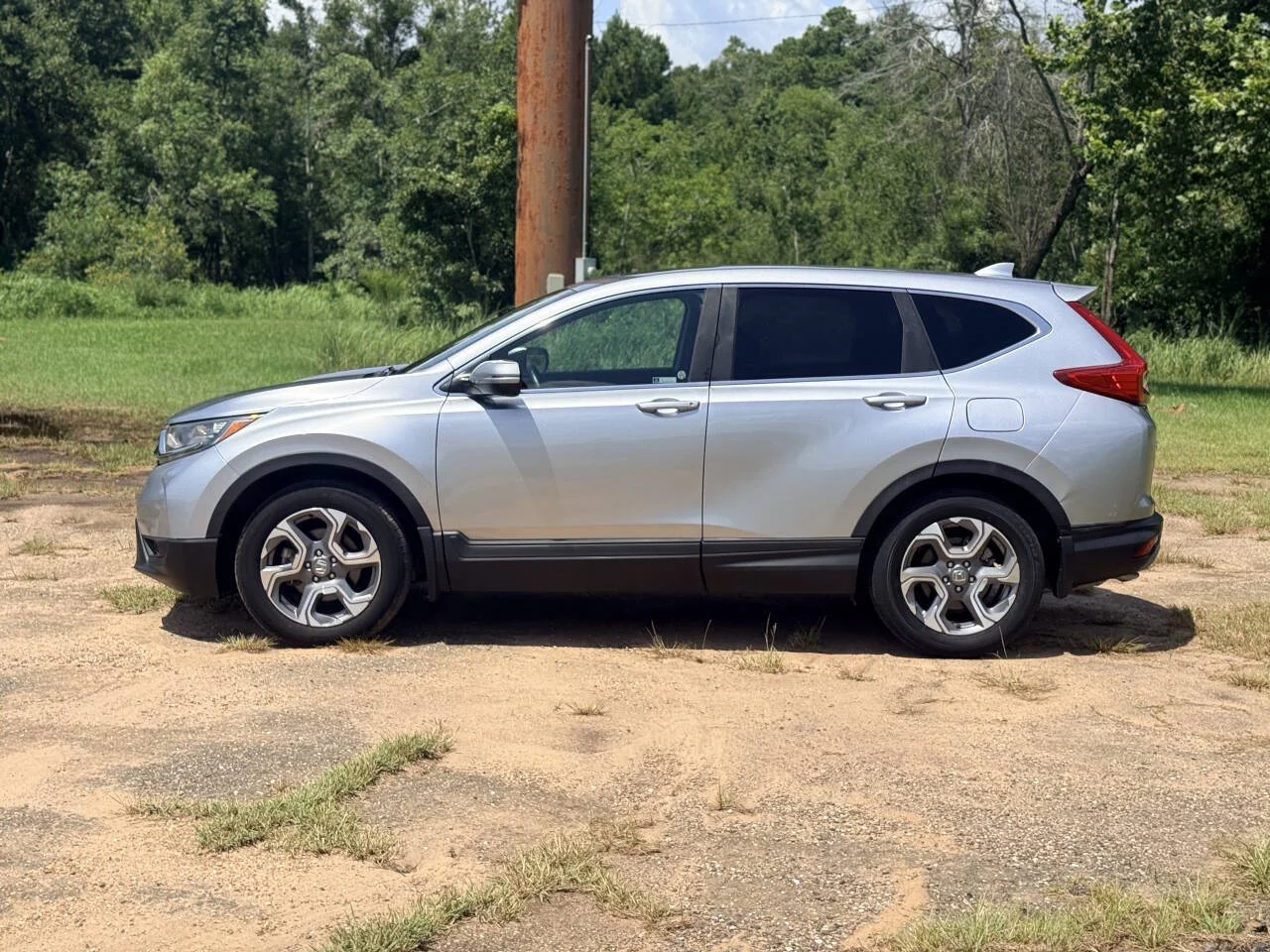 Used 2018 Silver Honda EX L 4dr SUV image 2