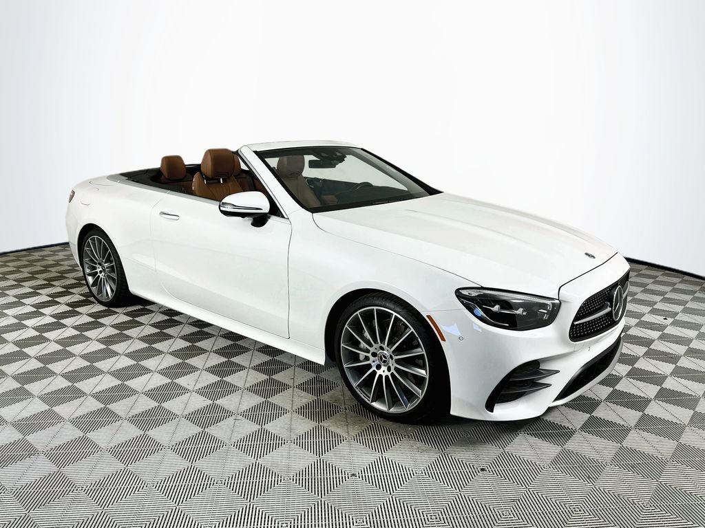 Certified Used 2023 White Mercedes-Benz E 450 image 1