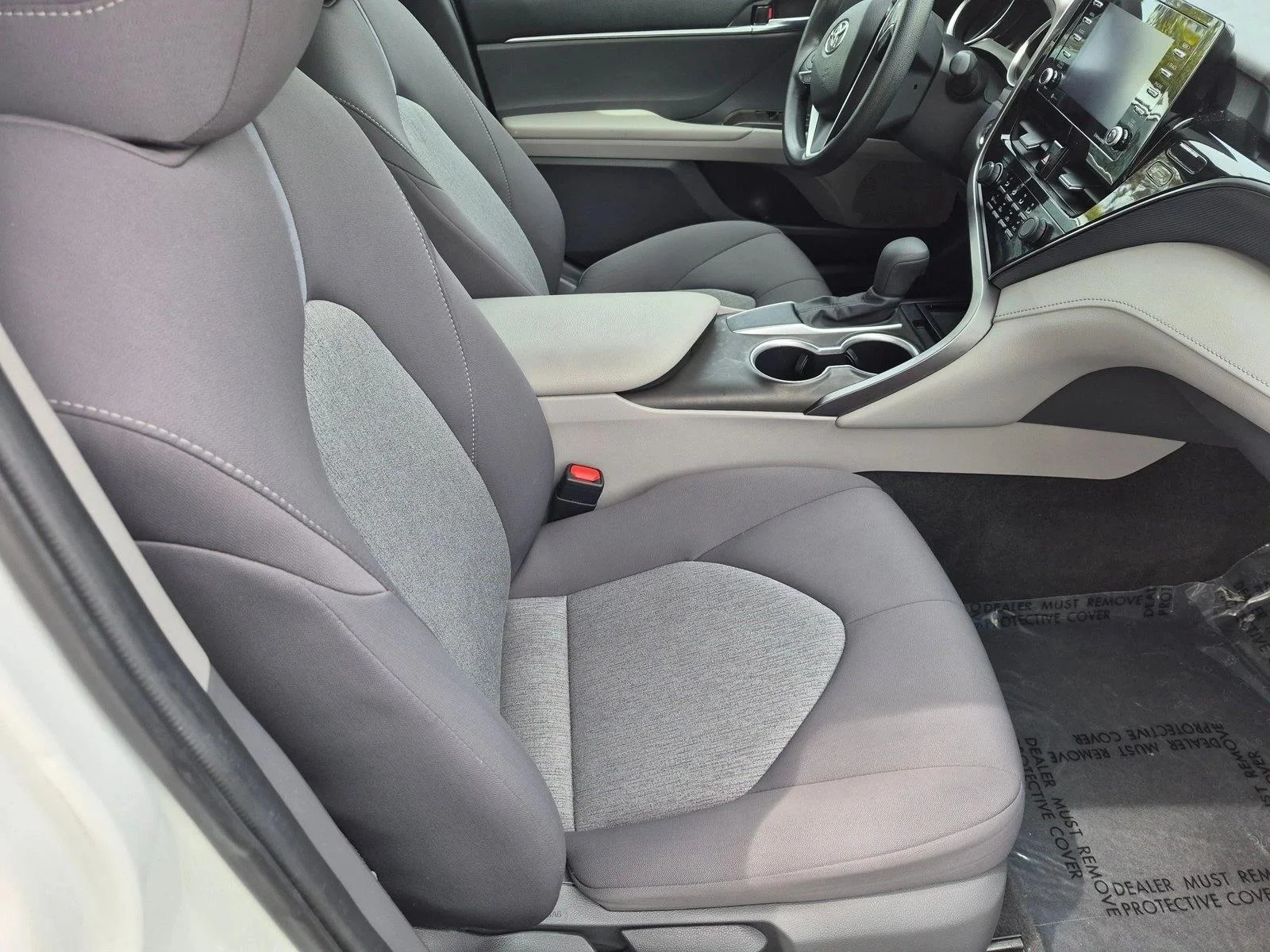Used 2021 Super White Toyota LE image 19