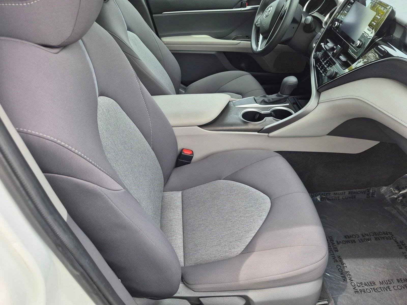 Used 2021 Super White Toyota LE image 19