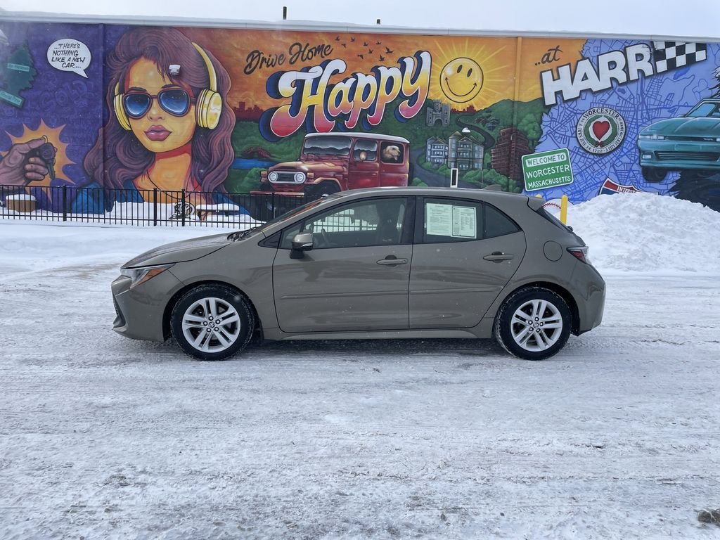 Used 2019 Toyota Corolla Hatchback SE with VIN JTNK4RBE8K3045792 for sale in Worcester, MA