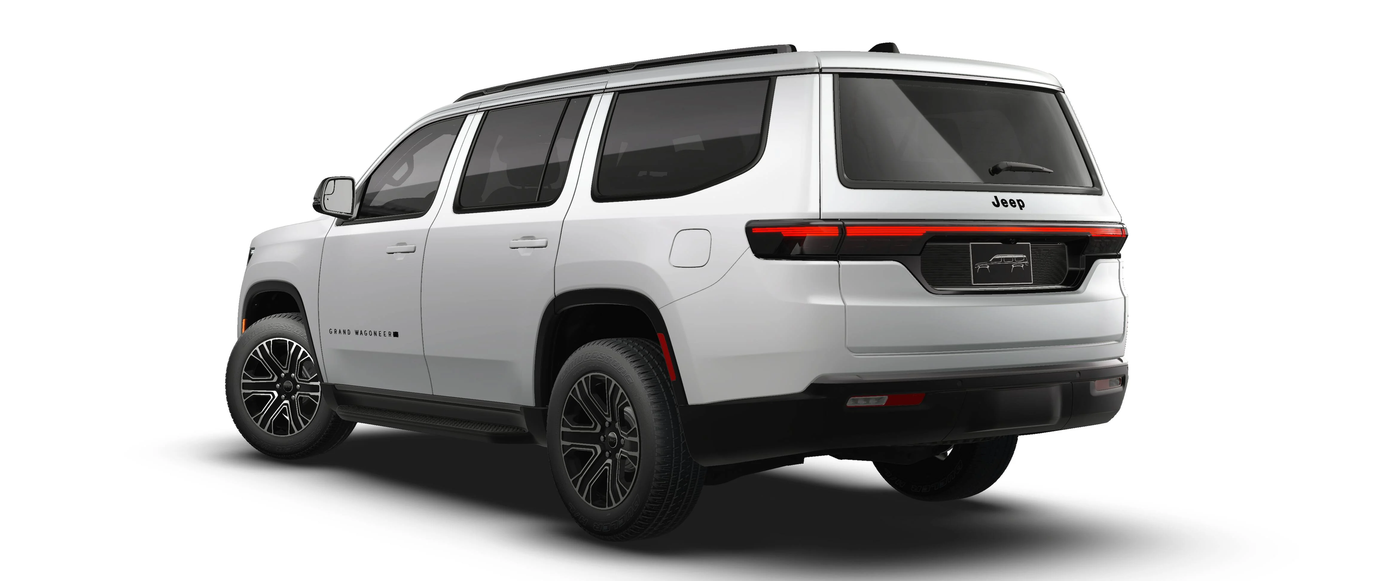 New 2026 Bright White Clear-Coat Exterior Paint Jeep Grand Wagoneer image 2