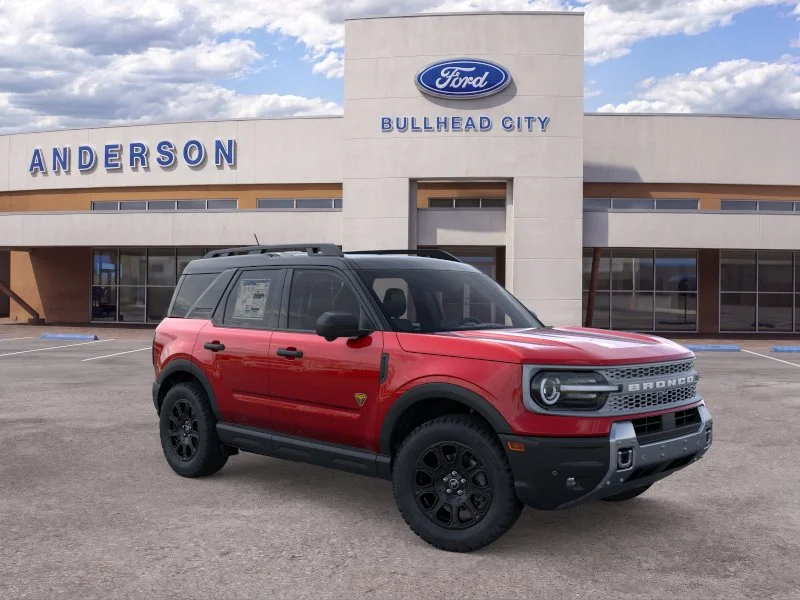 New 2025 Ruby Red Metallic Tinted Clearcoat Ford Badlands image 7