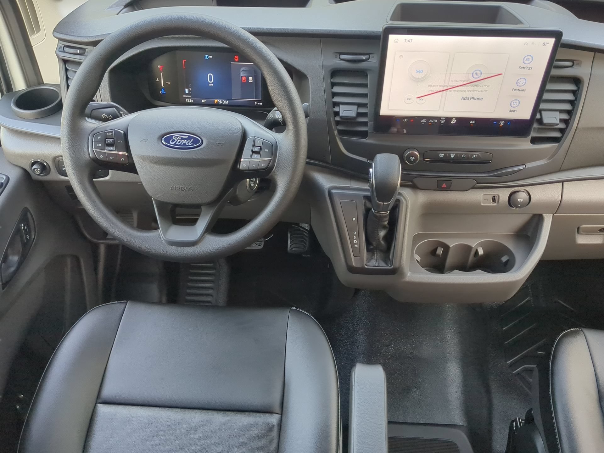 New 2026 Oxford White Ford Cargo Van image 47