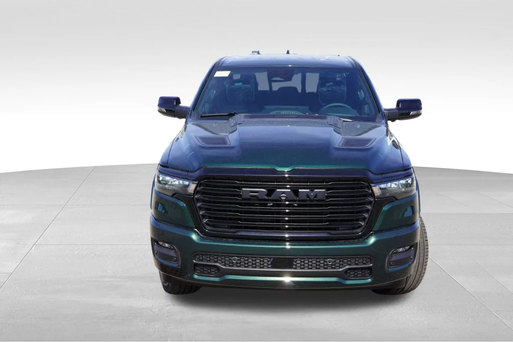 New 2026 Serrano-Green Metallic Exterior Paint RAM Laramie image 8