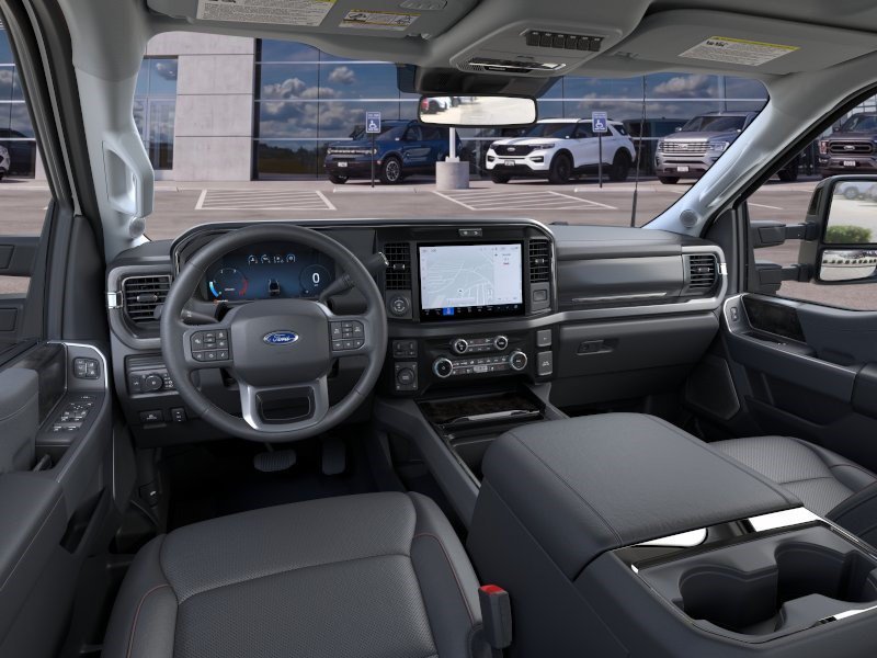 New 2026 Star White Metallic Tri-Coat Ford LARIAT image 10