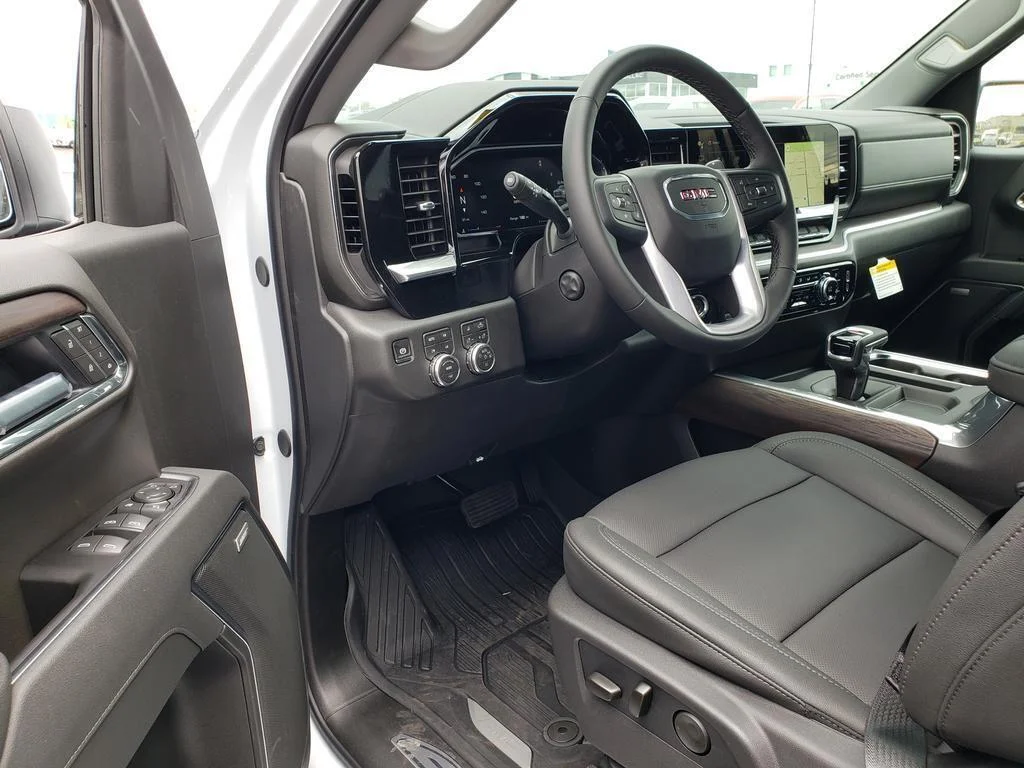 New 2026 Glacier White Tricoat GMC SLT image 11