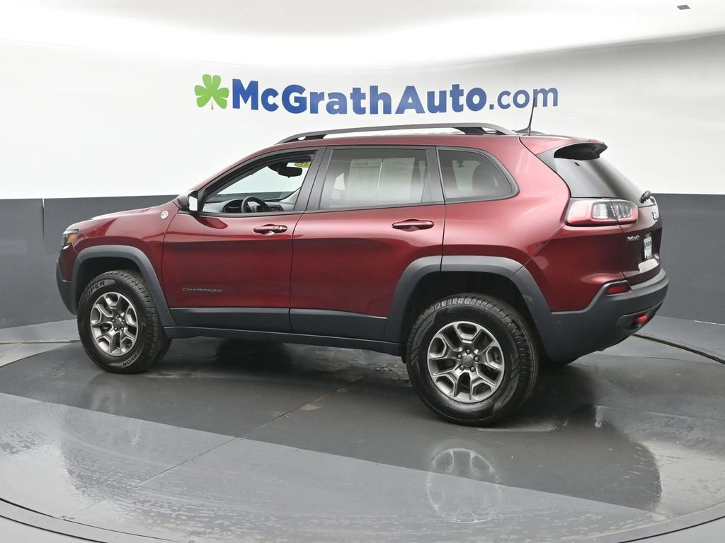 Used 2021 Red Jeep Trailhawk image 24
